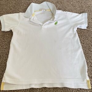 The Beaufort Bonnet white boys polo size 5. Gently worn.